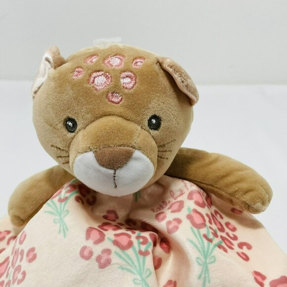 Mary Meyer Little Leopard Plush Security Blanket Lovey Blankie Toy Infant Baby - Picture 9 of 12